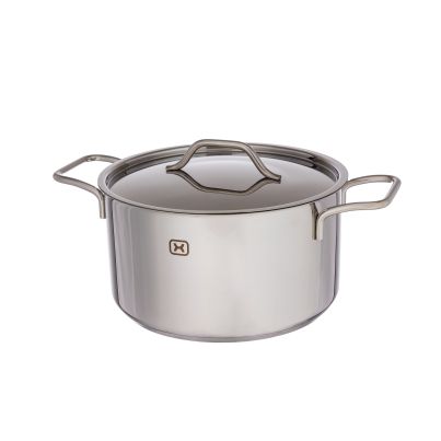 Three-layer Bottom Pot CHROM UNIVERSAL, Stainless Steel, 3,4 L