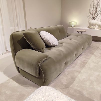 Chaise lounge BOERO 167x98x73cm with left armrest - Sample