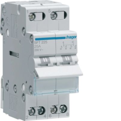 Switch Disconnector HAGER, 2P, 25A, 230V