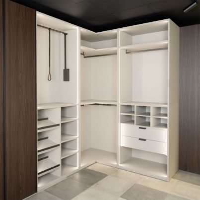 Modular walk-in corner wardrobe SL4259-4