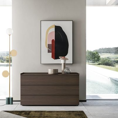 Drawer dresser Homy Diciotto Matwood Dark - Sample