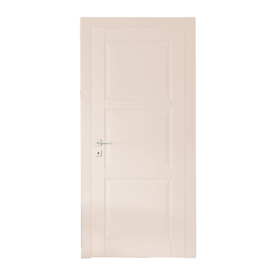 Interior Door with Frame EKASA SOFT 80x210х12 cm, with Hinges, Magnetic Lock, Pink Powder