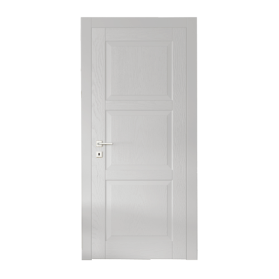 Interior Door with Frame EKASA SOFT 80x210х12 cm, with Hinges, Magnetic Lock, Grey
