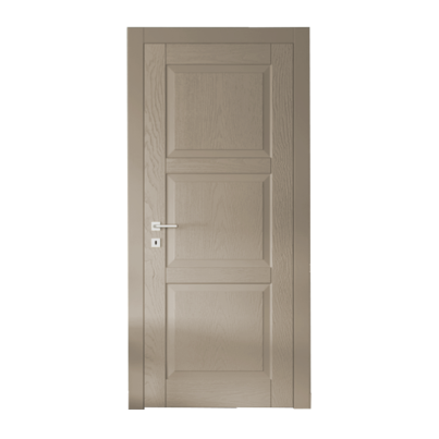 Interior Door with Frame EKASA SOFT 80x210х12 cm, with Hinges, Magnetic Lock, Dove Grey