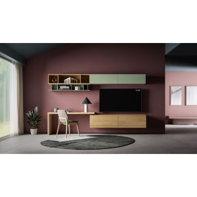 TV unit and storage space PTG403