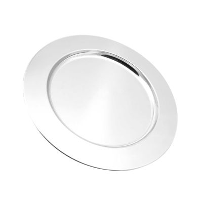 Кръгла подложна чиния Salvinelli INOX 18/10, 33 cm