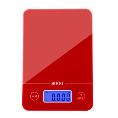 SOGO КУХНЕНСКА ВЕЗНА BAC-SS-3961-R  ЧЕРВЕНА