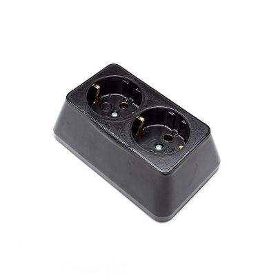Multisocket double M black
