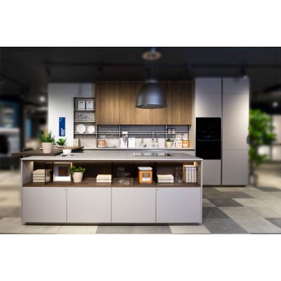 Модулна кухня TABLET WOOD NECK, 426 см с остров и аксесоари