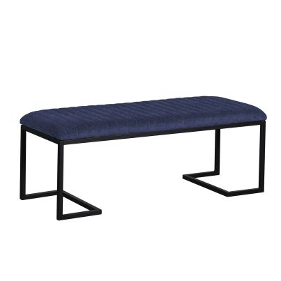 TIGIN Bench Venla 115x42x43 Nordic 13 blue/black