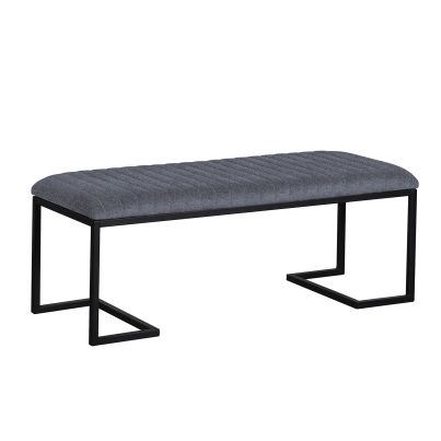 TIGIN Bench Venla 115x42x43 Nordic 14 grey/black