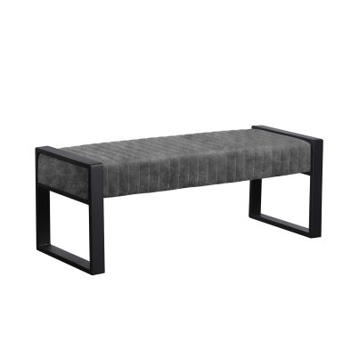 TIGIN Bench Talia 126x45x45 Uras 12 grey/black