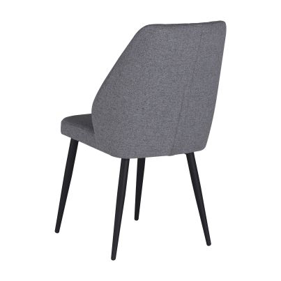 Chair Riva 46x60x91cm Nordic 15/grey