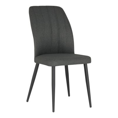 Chair Varel 48x58x90cm Nordic 18/dark grey