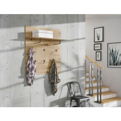 Hanger pannel TWENTY, 89.1/100 cm, Artisan oak