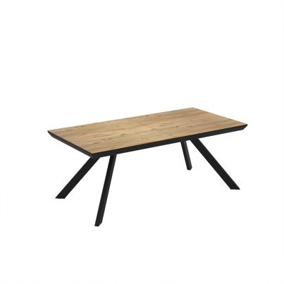 Extendable dining table Corin 200+78cm Rivoli/light brown