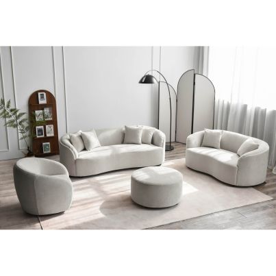 Home Finishing Sofa set 3+2+1 DOLCE VITA  ivory