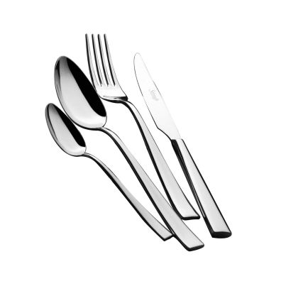Cutlery set Salvinelli TIME HALF ICE, Matte, 24pcs