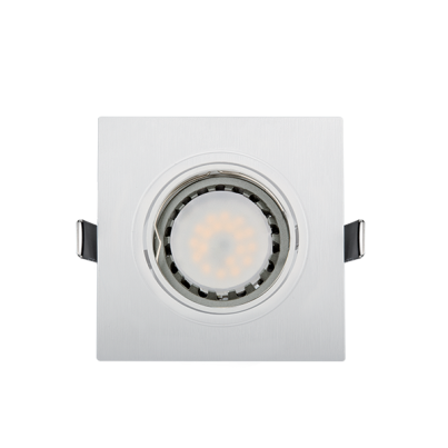 LED ПЛАСТМАСОВА КВАДРАТНА ЛУНА PAR 16 5,5W 4000-43