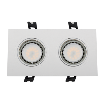 LED ПЛАСТМАСОВА ПРАВОЪГЪЛНА ЛУНА PAR 16 2X5,5W 400