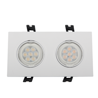 LED ПЛАСТМАСОВА ПРАВОЪГЪЛНА ЛУНА HIGH POWER 2X6W 4