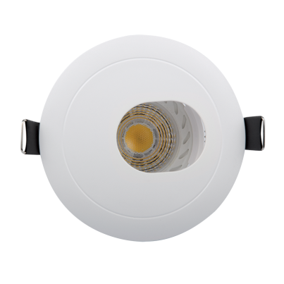 LED ПЛАСТМАСОВА КРЪГЛА В СТРАНИ ЛУНА PAR 16 COB 7W