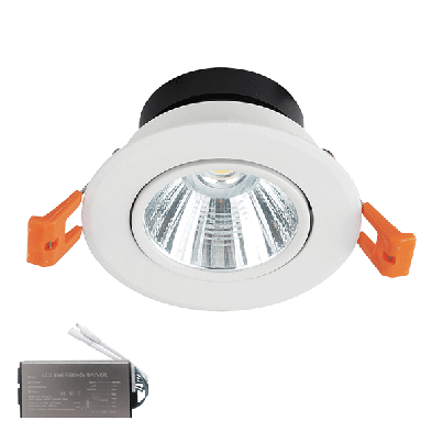 ПОДВИЖНА LED ЛУНА 24W 230V 3000K БЯЛА IP44+AB