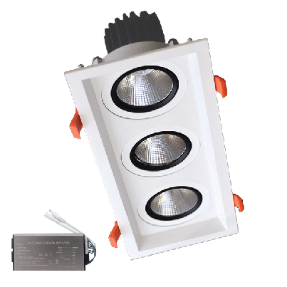 ТРОЙНА ПОДВИЖНА LED ЛУНА 3X15W 230V 3000K БЯЛА+AB