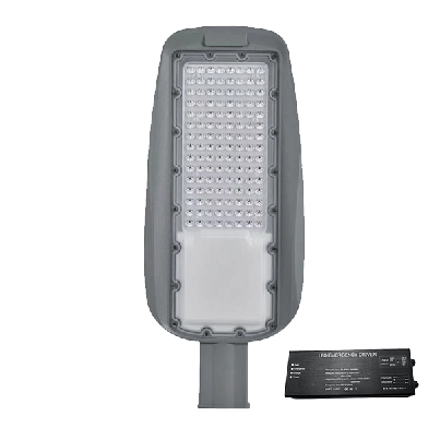 PRAGUE SMD LED street light 100W 3000K IP65+emergency kit