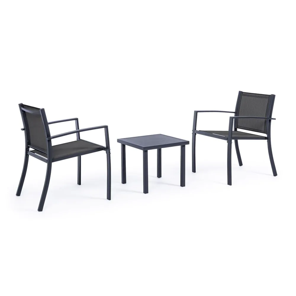 Garden furniture 3 pcs./set AURI anthracite Garden furniture 3 pcs./set AURI anthracite