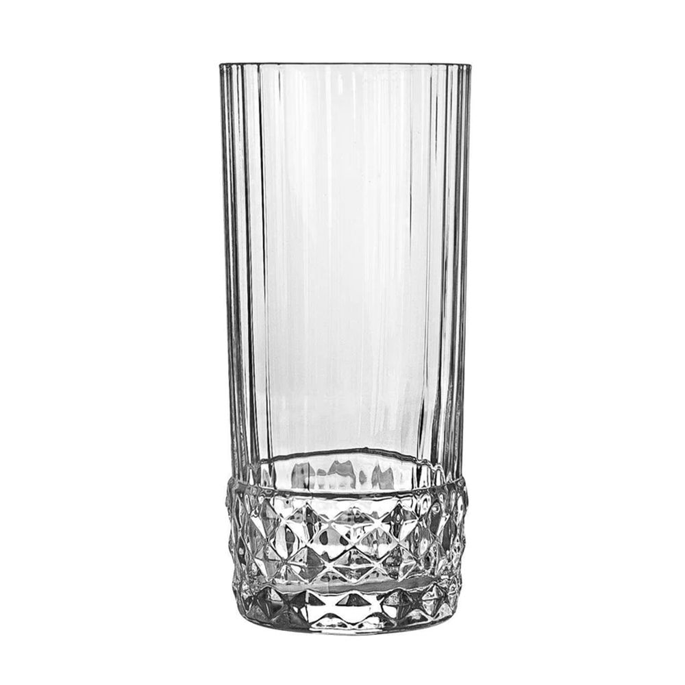 Glasses Cooler AMERICA'20s 490ml 6pcs. clear