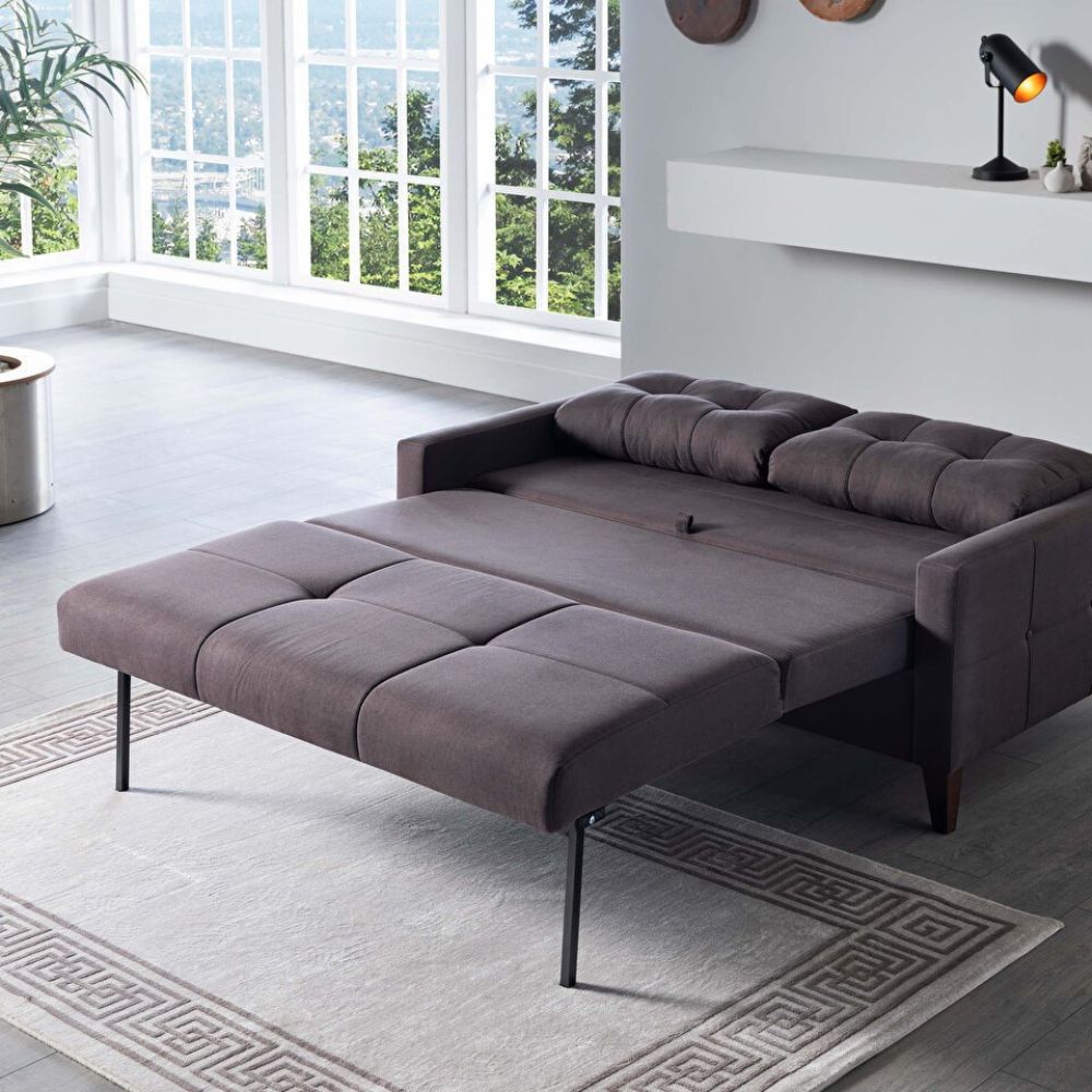 Two-seater sofa SANDRO 161x89x83cm Zigana grey