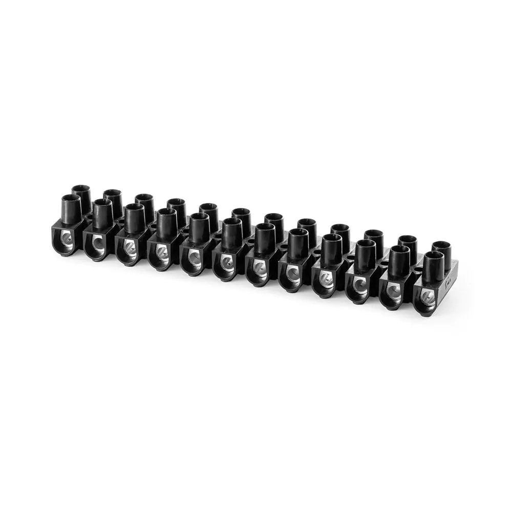 TERMINAL BLOCK 2,5MM2 HF 125C PA6, BLACK