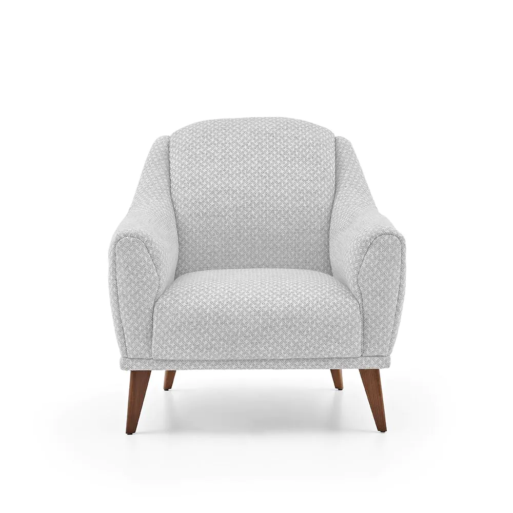 Wing chair BRITA white 89/93/90cm Wing chair BRITA white 89/93/90cm