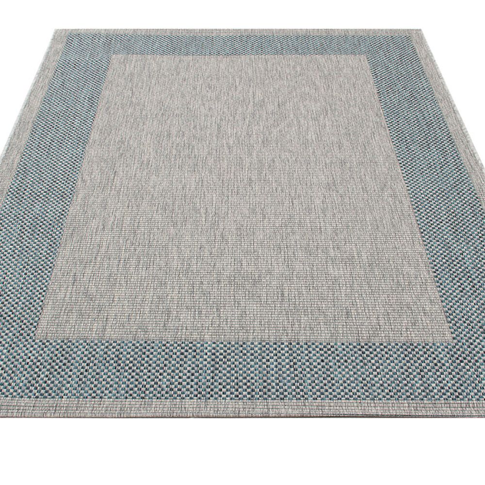 ABC VIVACE КИЛИМ FRAME GREY BLUE 160X230CM