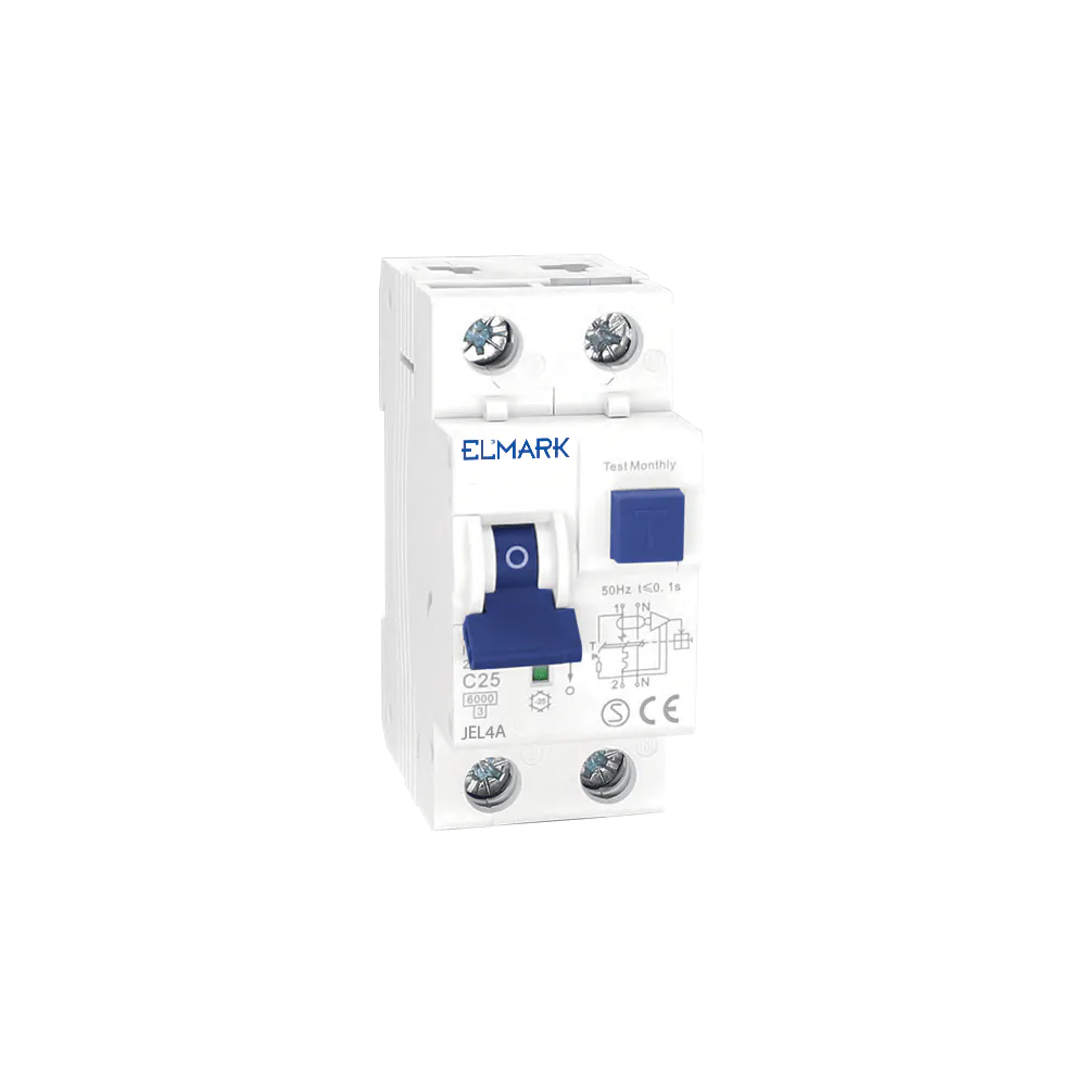 Electronic RCBO JEL4A 6kA 2P 20A/300mA