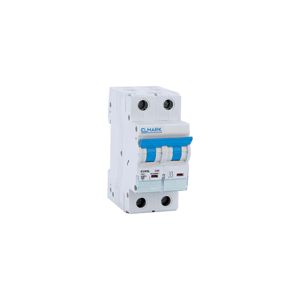 Miniature circuit breaker C102L 20A 2P 10kA Curve C Miniature circuit breaker C102L 20A 2P 10kA Curve C