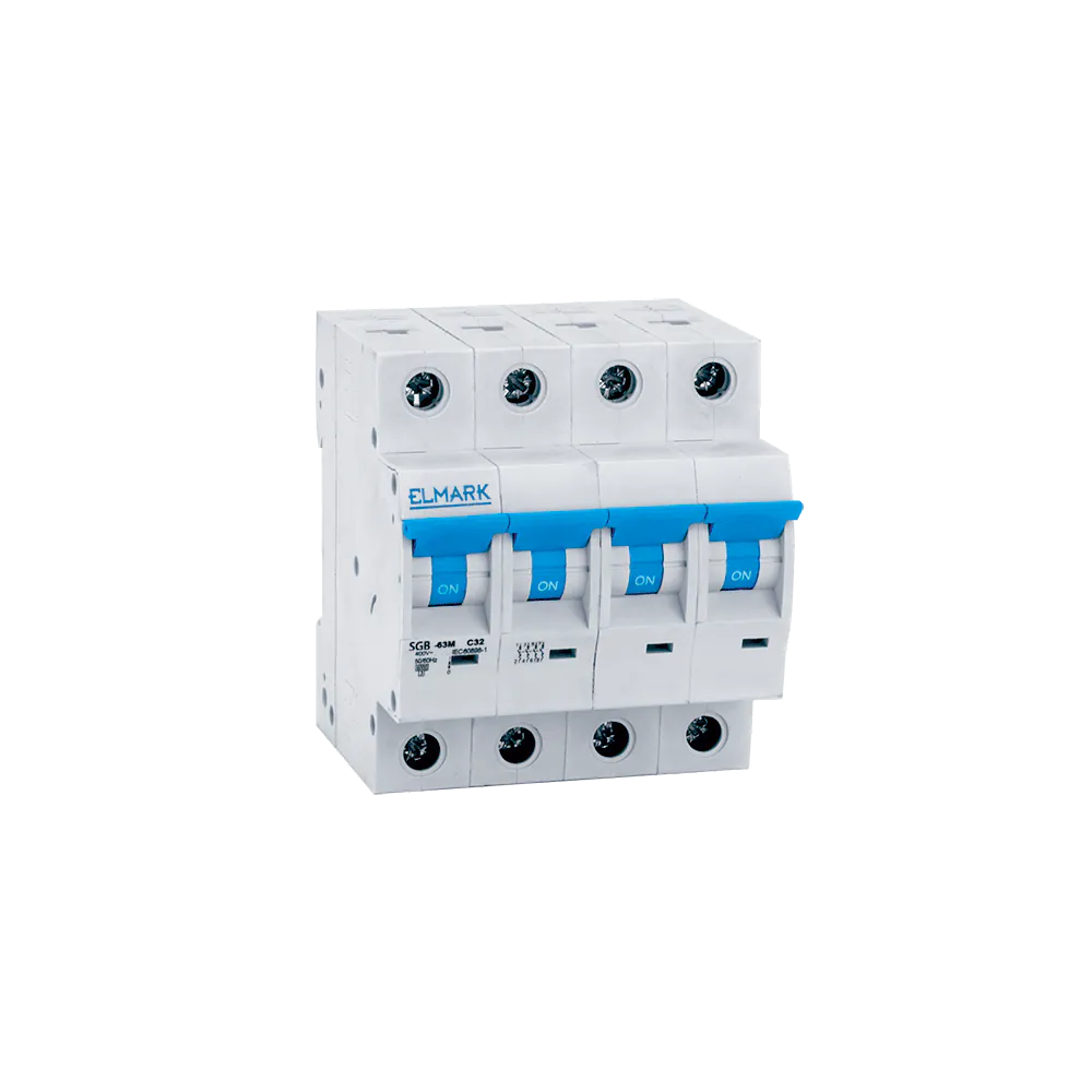 Miniature circuit breaker C64N 20A 4P 6kA Curve B