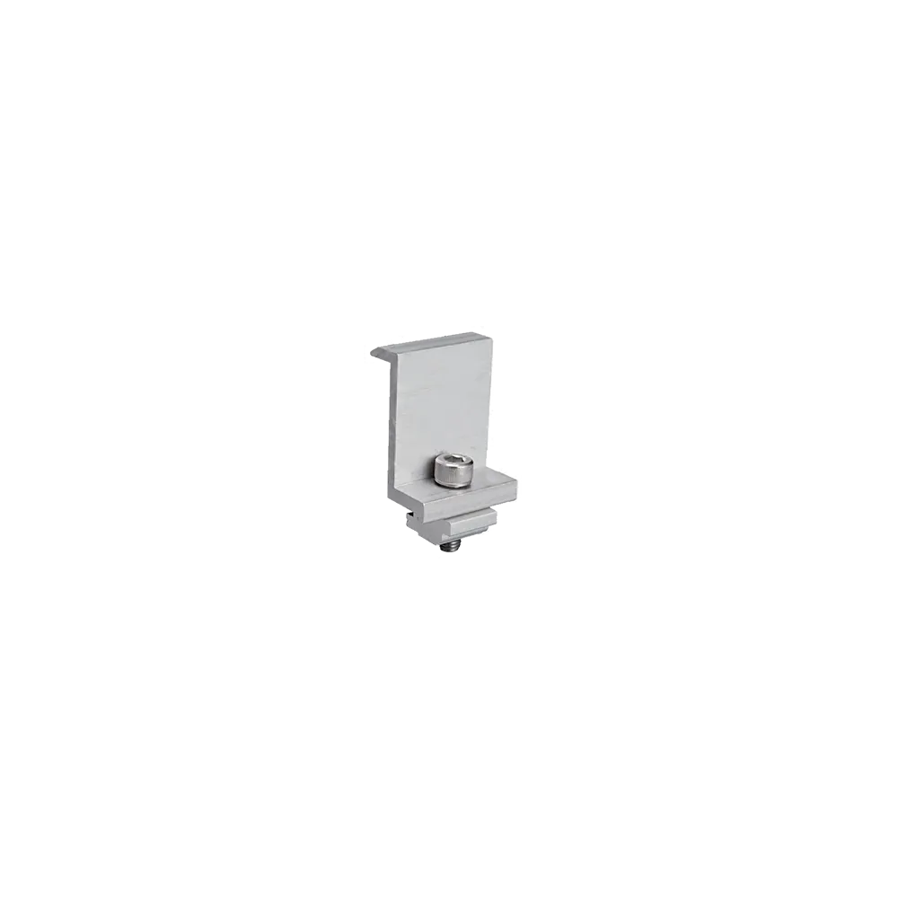 EL-EC end clamp aluminium 30mm gray EL-EC end clamp aluminium 30mm gray