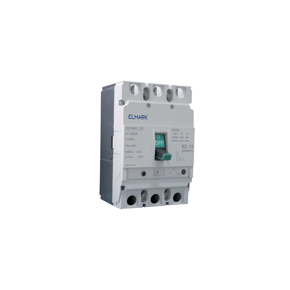 Moulded case circuit breaker DS1 MAX-630 630A 3P 415V Adjustable type Moulded case circuit breaker DS1 MAX-630 630A 3P 415V Adjustable type