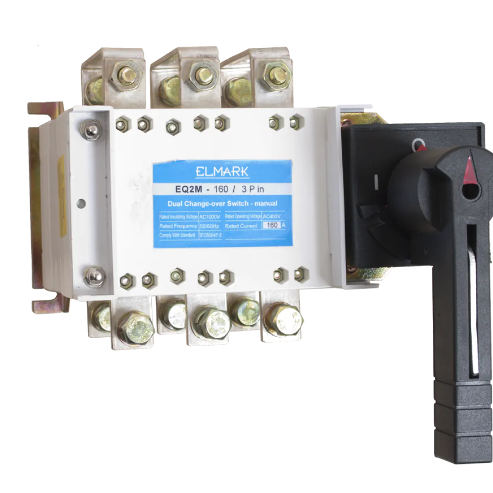 Dual power supply manual switch EQ2M 400A 4P 690V Dual power supply manual switch EQ2M 400A 4P 690V