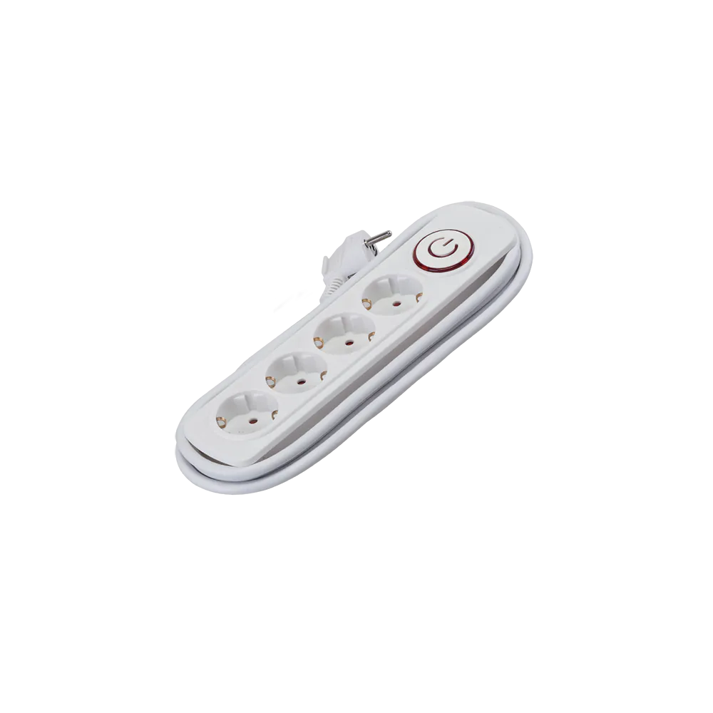 РАЗКЛОНИТЕЛ ЧЕТВОРЕН H05VV- F 3G1.5MM2 2M С КЛЮЧ