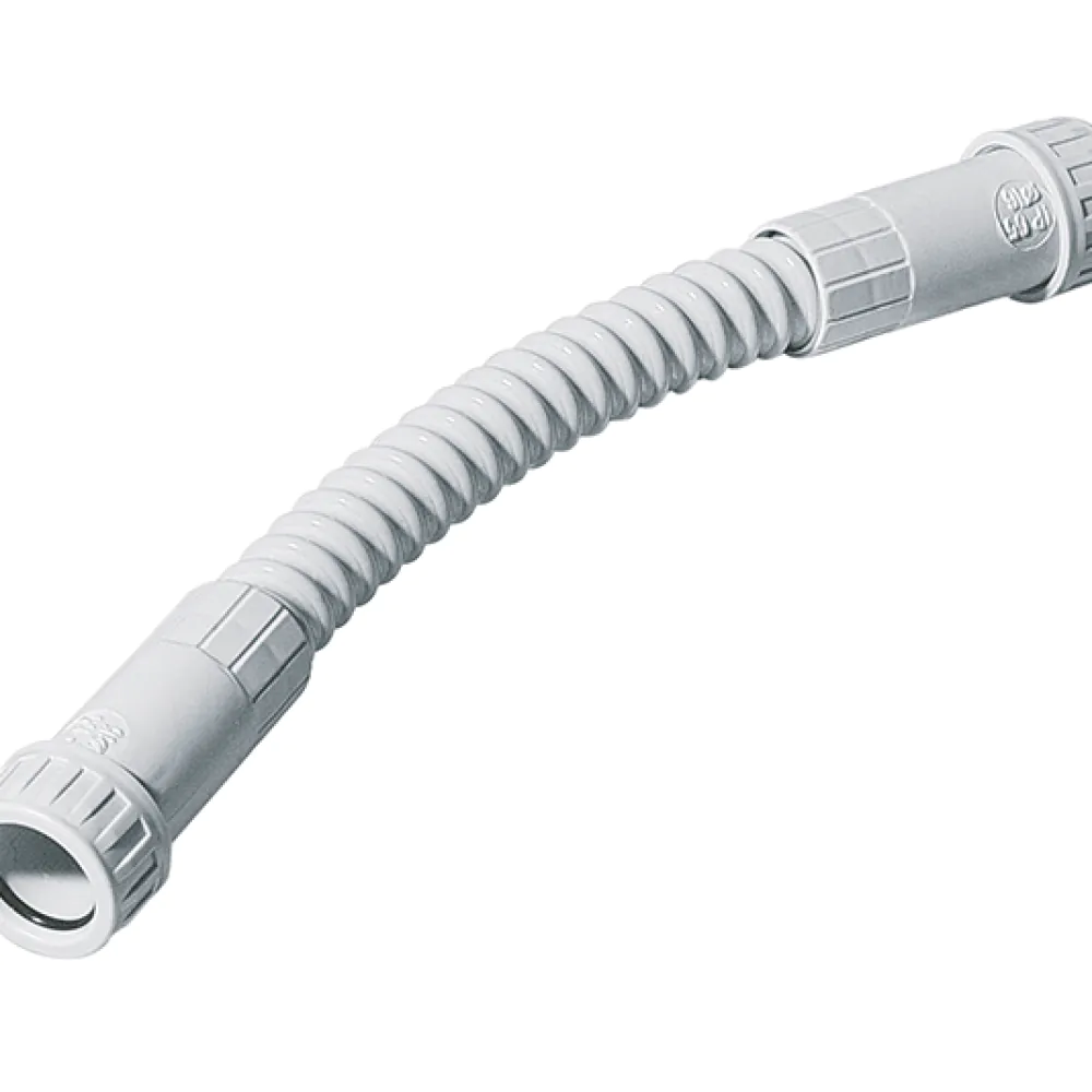 PVC bend flexible EC D20 IP65 Technopolymer Gray RAL7035 PVC bend flexible