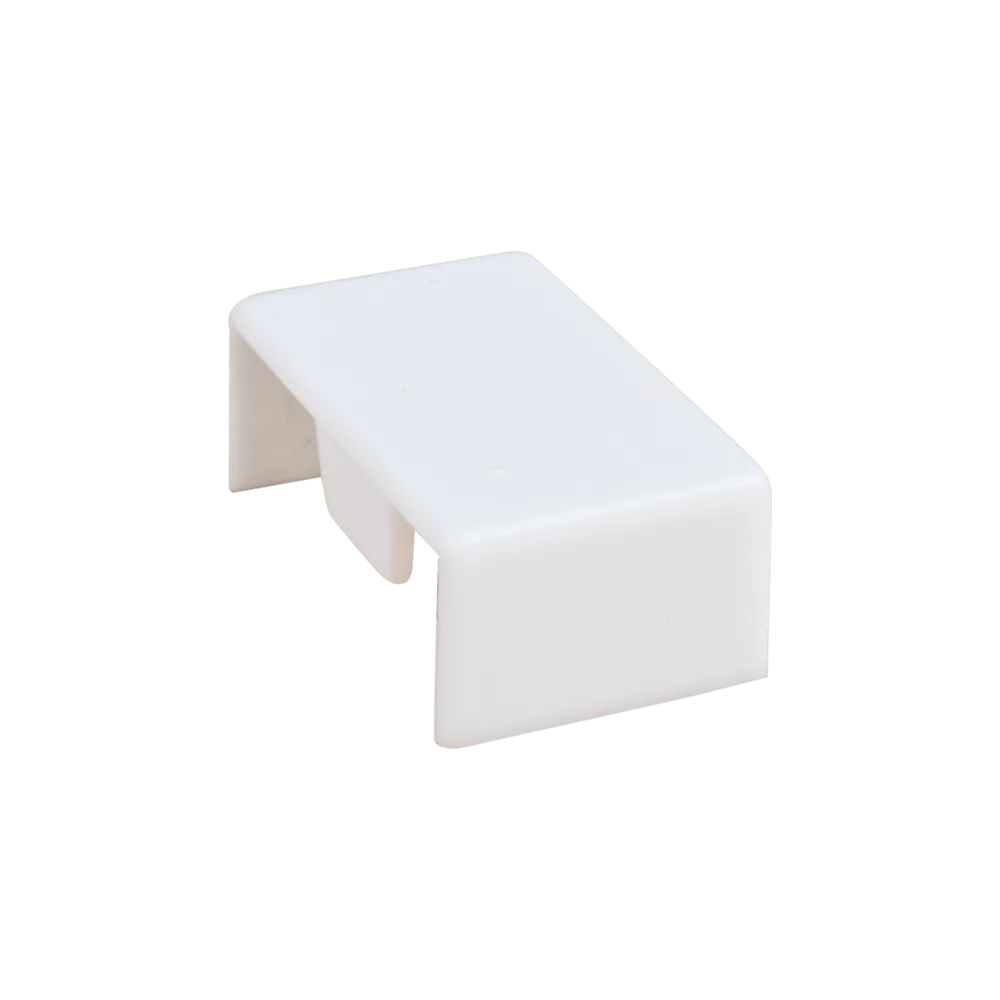 Cable support systems 25x25 Non- flammable plastic White CT2 End cap