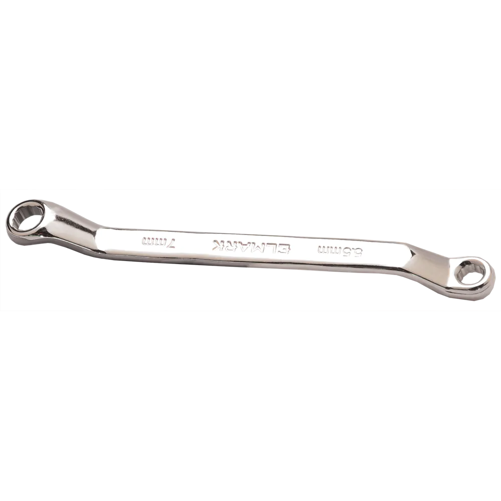 Double offset ring spanners 18x19mm