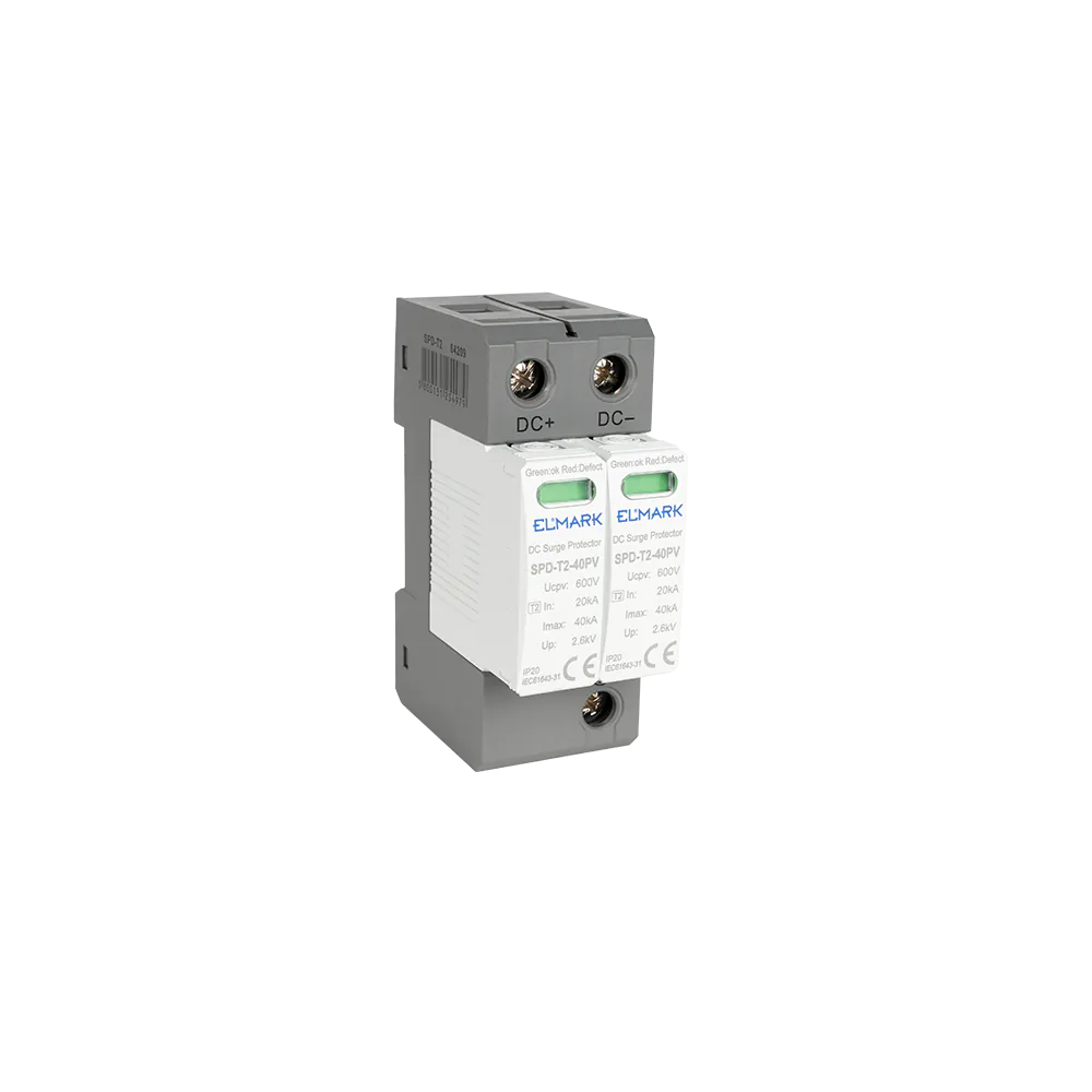 T2 2P SPD DC 600V 40KA T2 2P SPD DC 600V 40KA