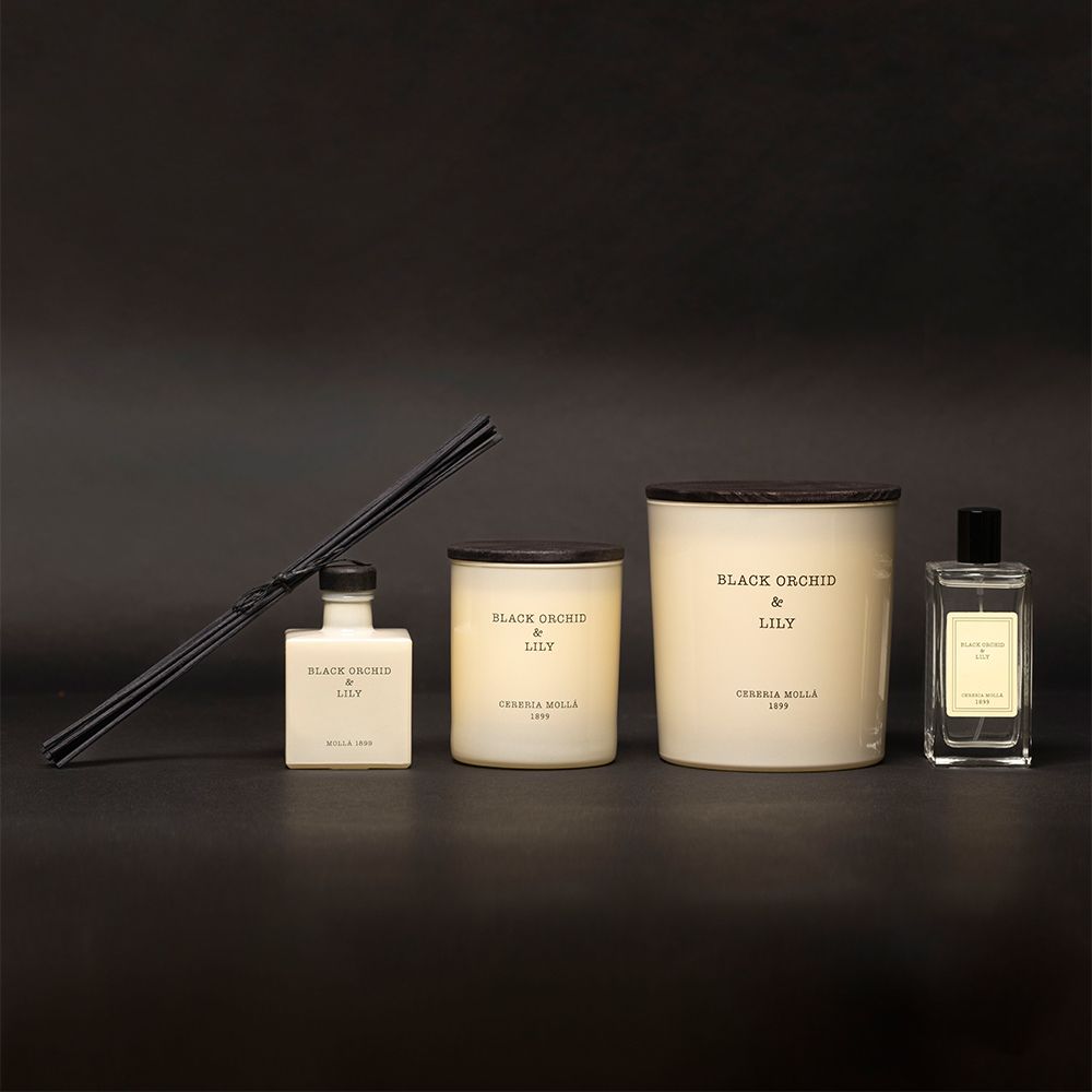 CERERIA MOLLA СВЕЩ XL С 3 ФИТИЛА BLACK ORCHID&LILY