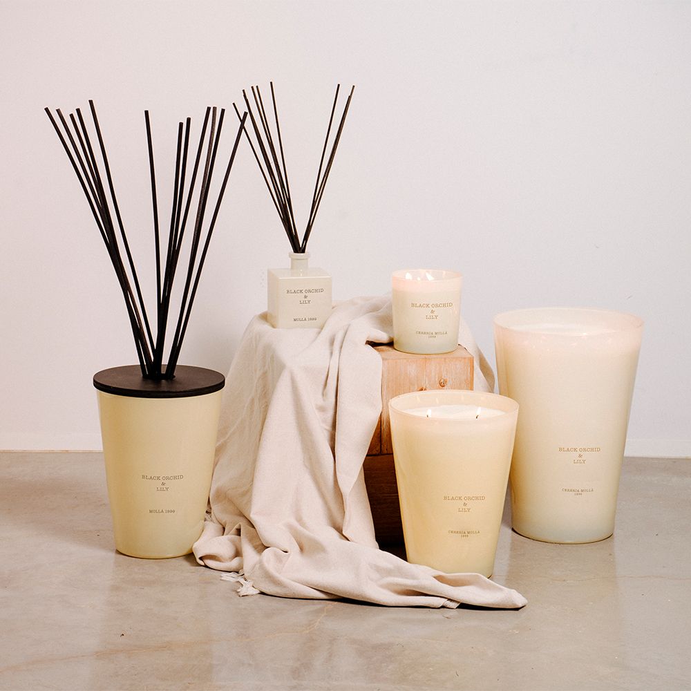 CERERIA MOLLA СВЕЩ XL С 3 ФИТИЛА BLACK ORCHID&LILY