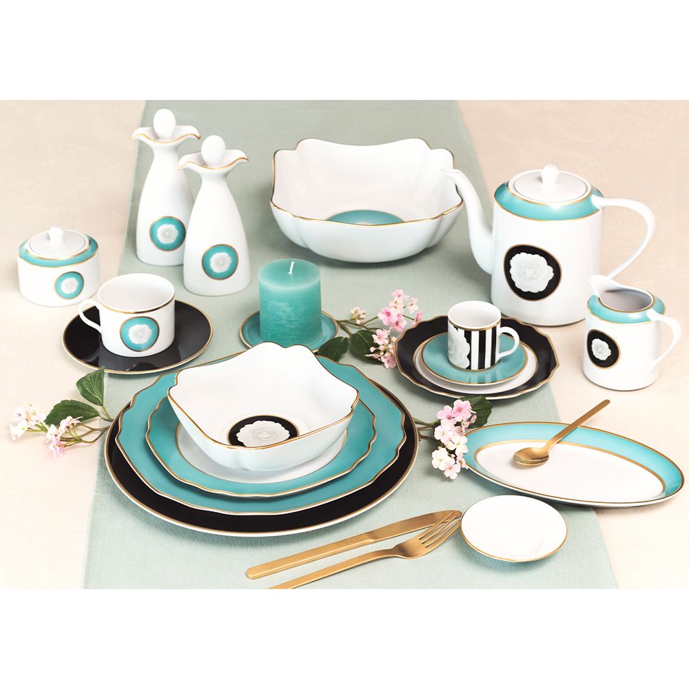 PORCEL ЧАША ЗА ЧАЙ CAMELLIA BIA 8CM 230ML