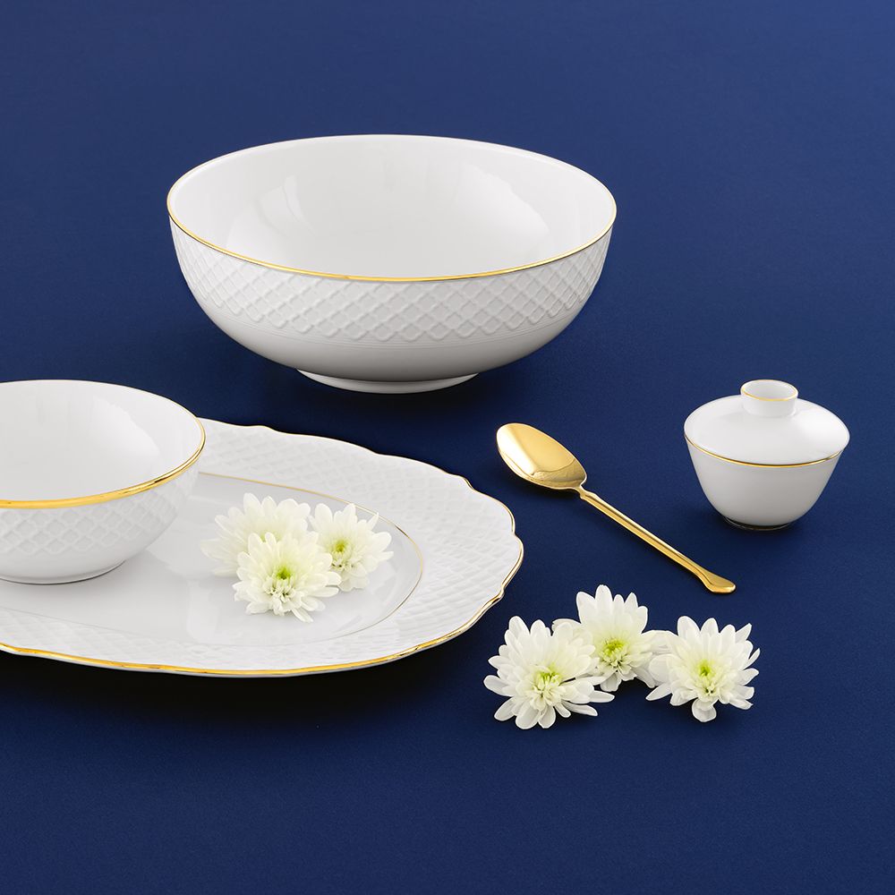 Bowl lid Premium Gold Ch cm